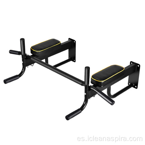 Barra de pull up montado en la pared de la pared de acero fitness